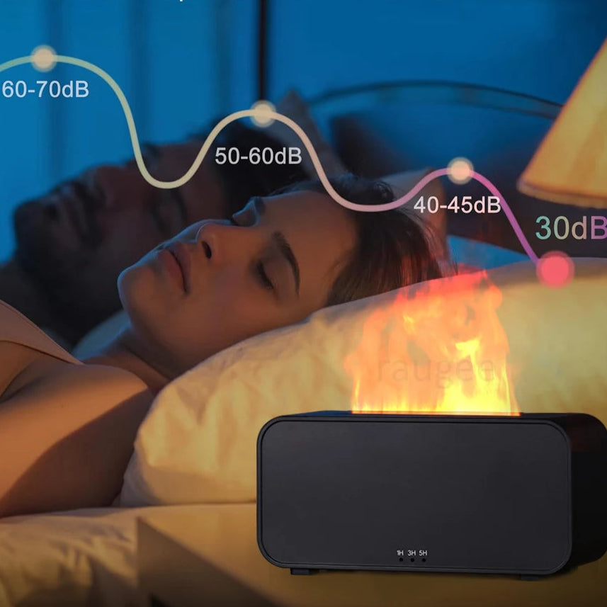 Humidificateur d'arôme, diffuseur d'huile essentielle, humidificateur d'air l'élégance a du style