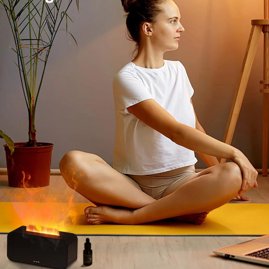 Humidificateur d'arôme, diffuseur d'huile essentielle, humidificateur d'air l'élégance a du style