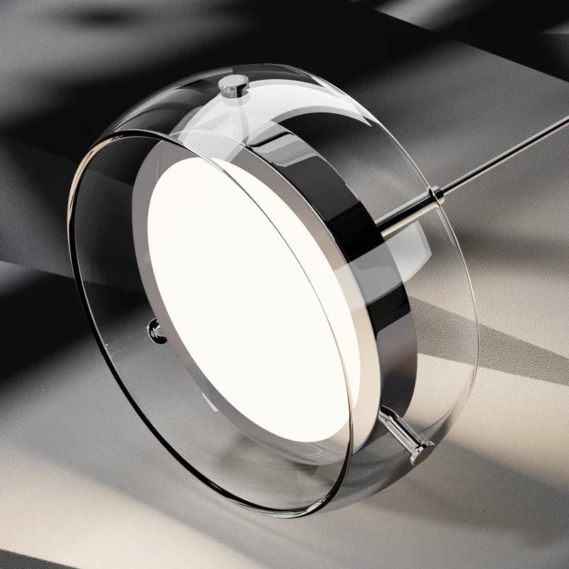 Lampe LED Suspendue Moderne en Verre