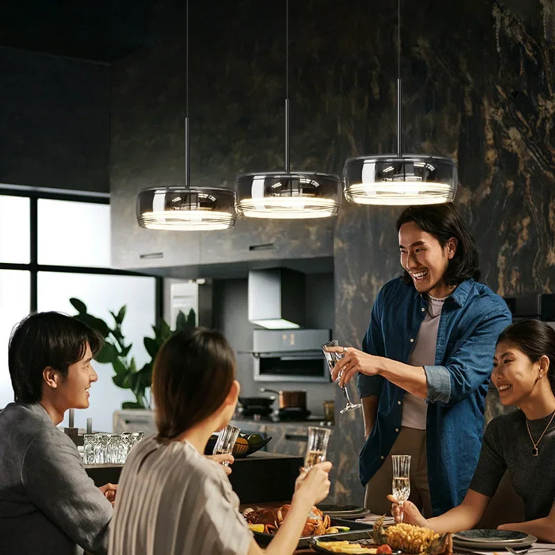 Lampe LED Suspendue Moderne pour Salle à Manger