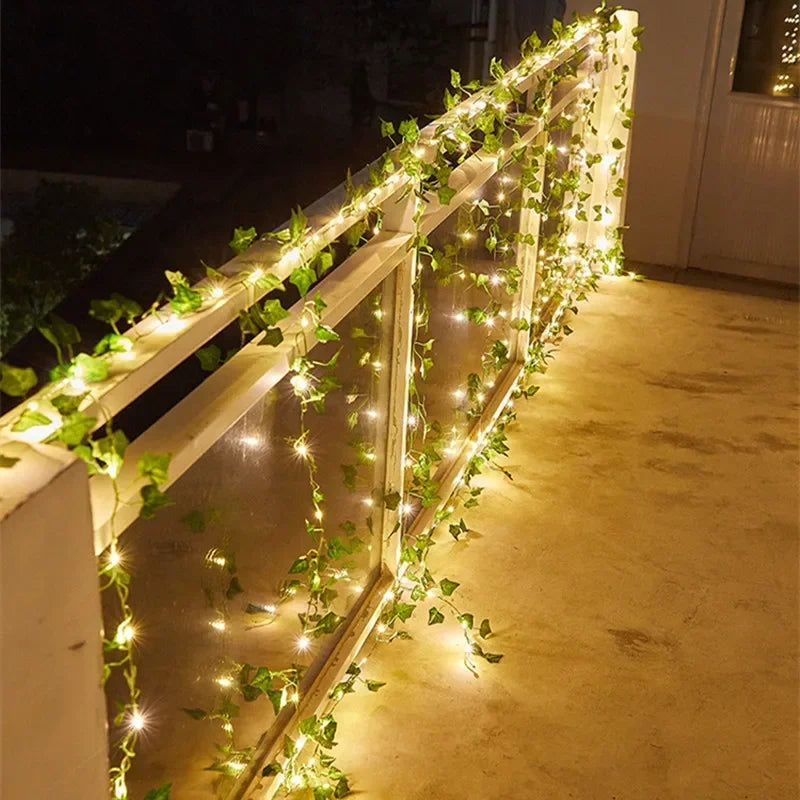Guirlande Lumineuse en Vigne Artificielle 