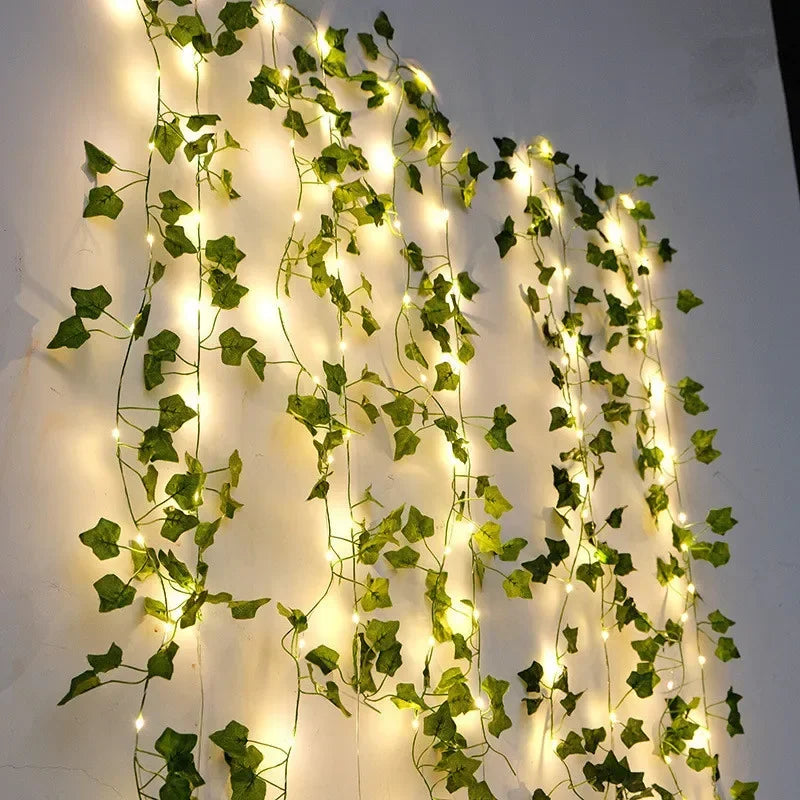 Guirlande Lumineuse en Vigne Artificielle 