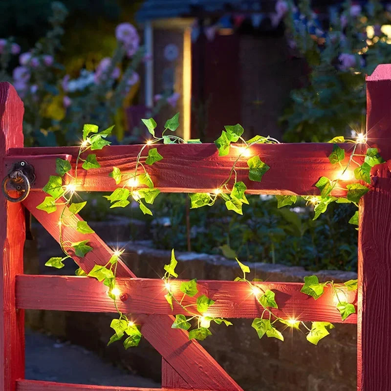 Guirlande Lumineuse en Vigne Artificielle 