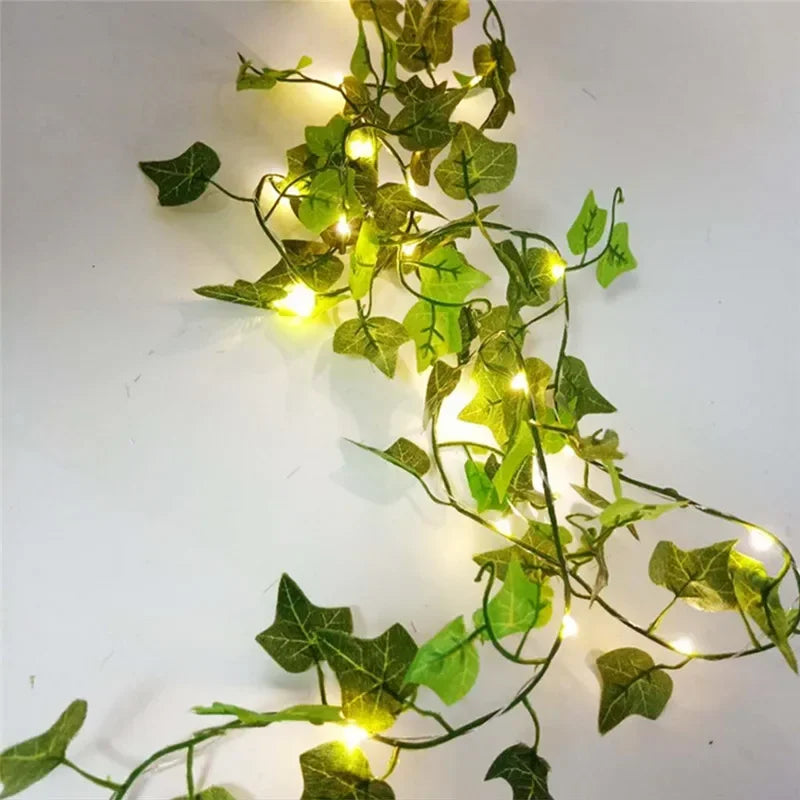 Guirlande Lumineuse en Vigne Artificielle 