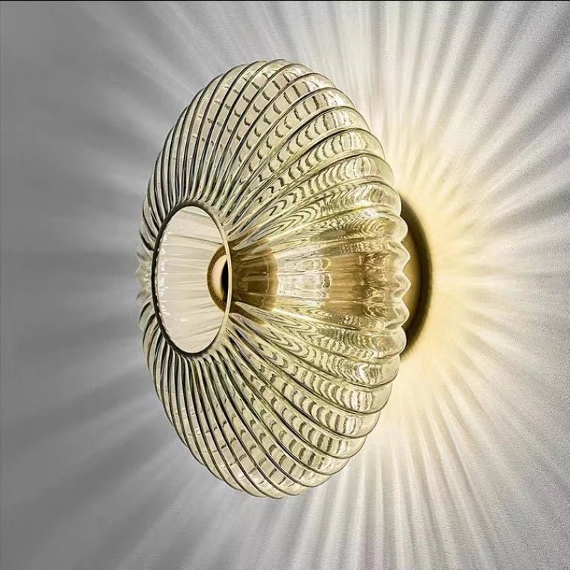 Applique Murale - GlassWallLamp™ - Vague Éclatante - L'élégance a du style